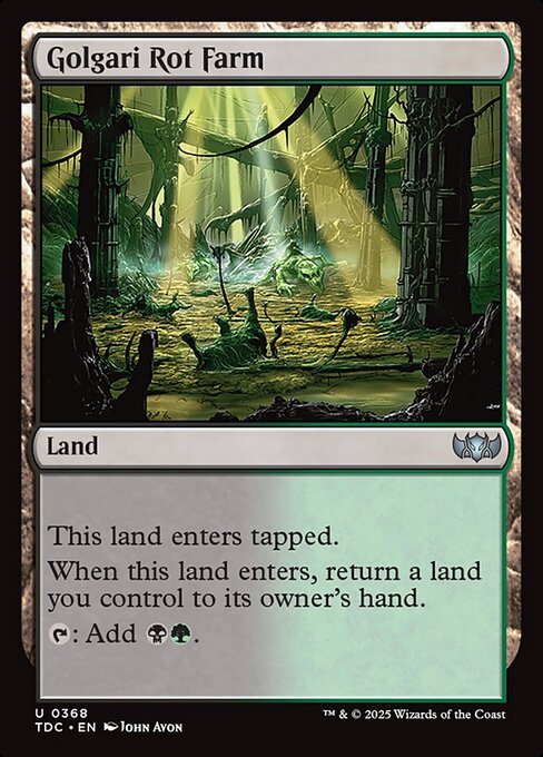 Golgari Rot Farm [Foil]