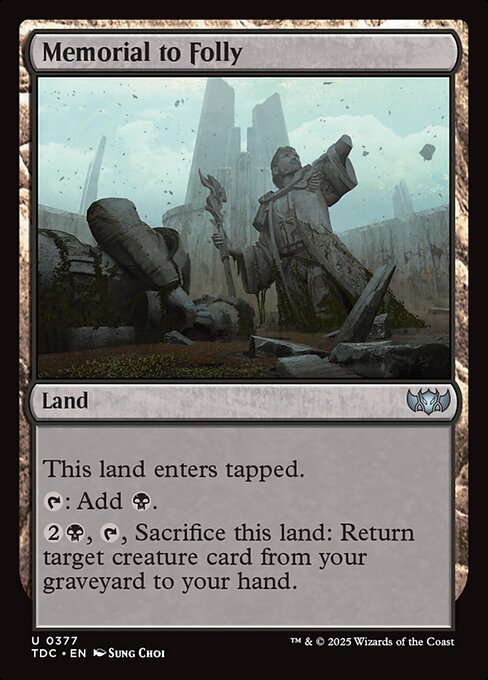 Memorial to Folly [Foil]