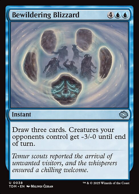Bewildering Blizzard [Foil]