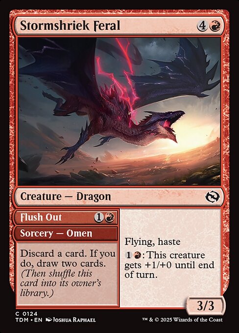 Stormshriek Feral // Flush Out [Foil]
