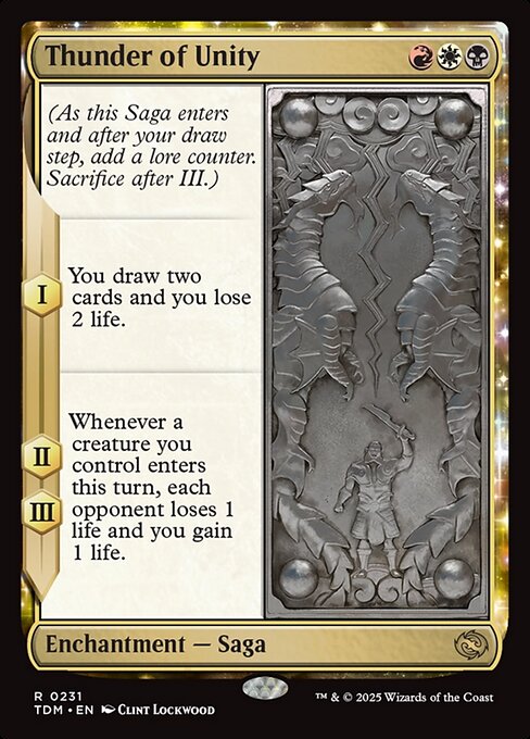 Thunder of Unity [Foil]