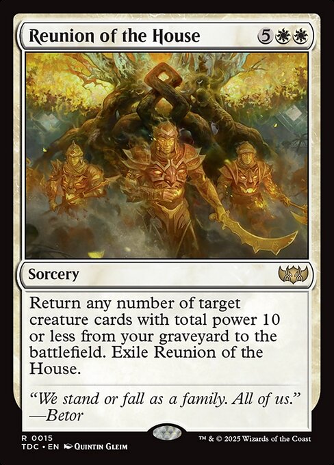 Reunion of the House [Foil]