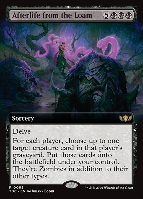 Afterlife from the Loam [Extended Artwork Foil]