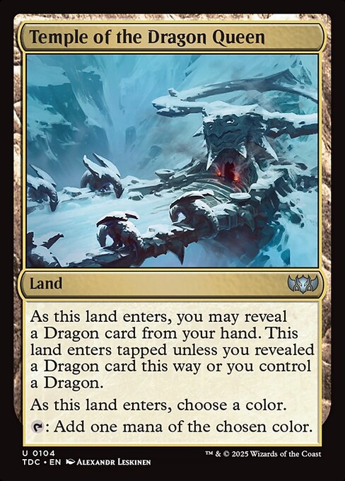 Temple of the Dragon Queen [Foil]
