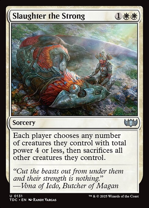 Slaughter the Strong [Foil]