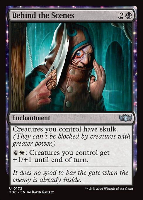 Behind the Scenes [Foil]
