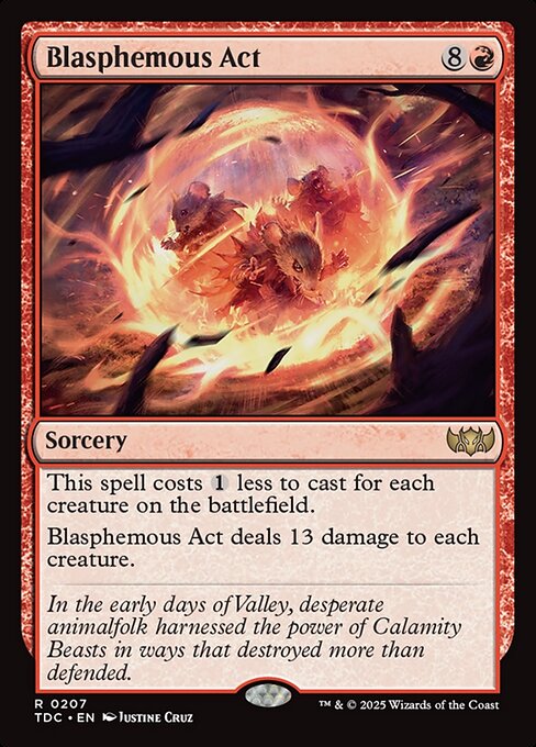 Blasphemous Act [Foil]