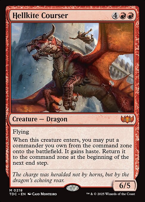 Hellkite Courser [Foil]