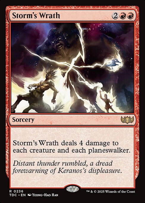 Storm's Wrath [Foil]