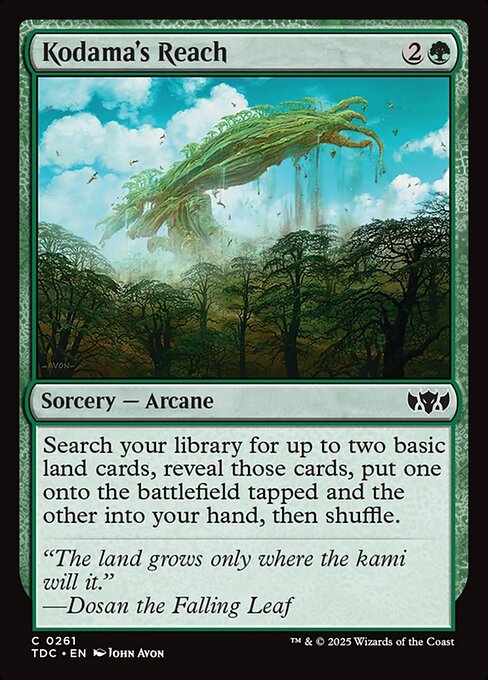 Kodama's Reach [Foil]