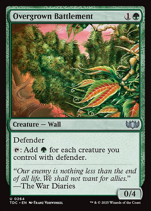 Overgrown Battlement [Foil]