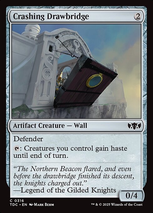 Crashing Drawbridge [Foil]