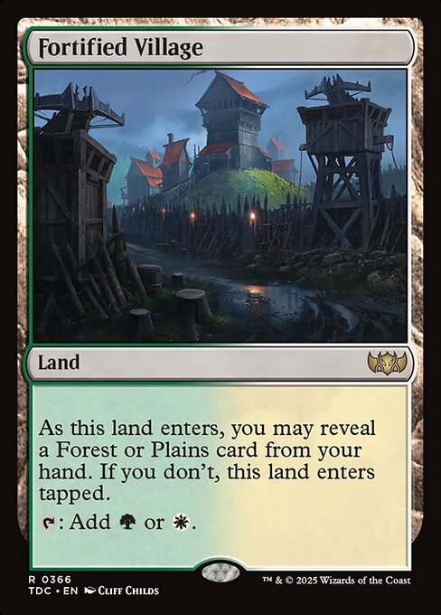 Fortified Village [Foil]