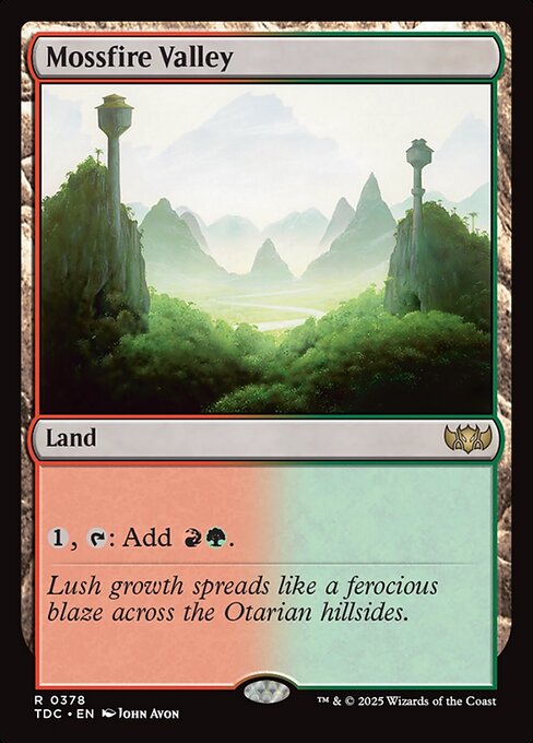 Mossfire Valley [Foil]