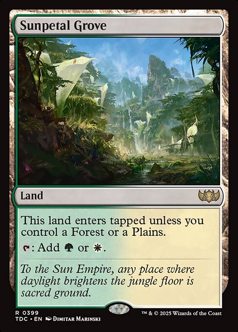 Sunpetal Grove [Foil]