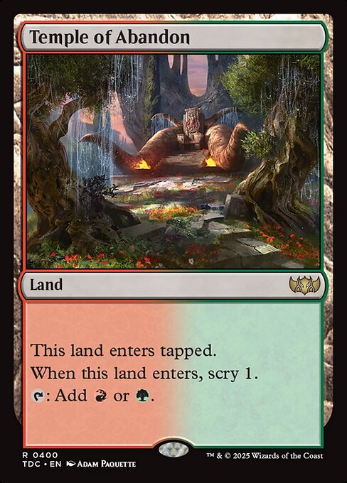 Temple of Abandon [Foil]