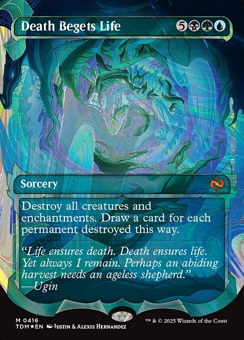 Death Begets Life [Japanese Ghostfire Halo Foil]
