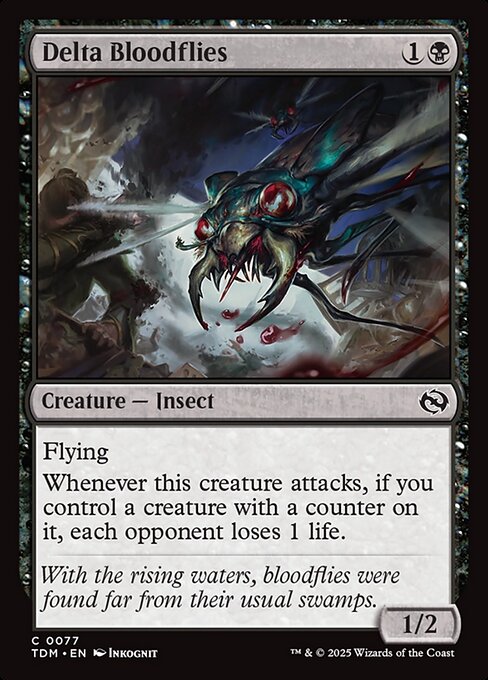 Delta Bloodflies [Foil]