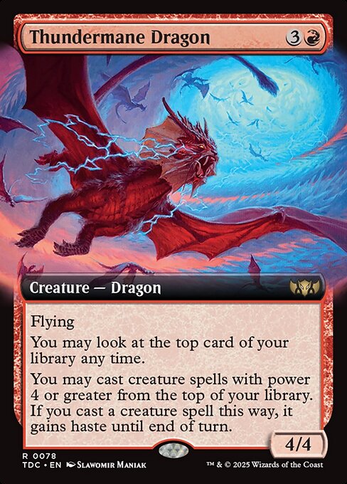 Thundermane Dragon [Extended Artwork]