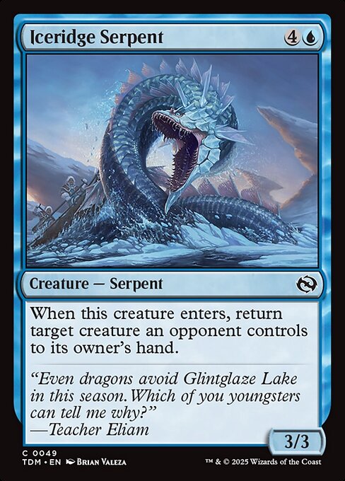 Iceridge Serpent [Foil]