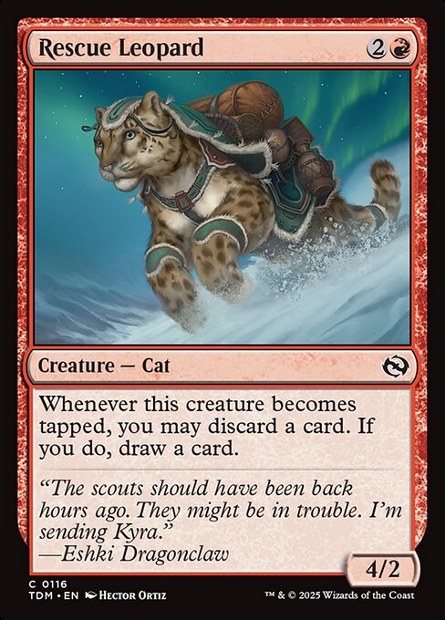 Rescue Leopard [Foil]
