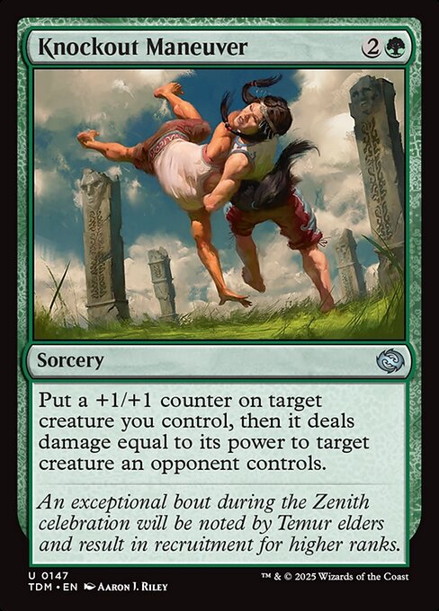 Knockout Maneuver [Foil]