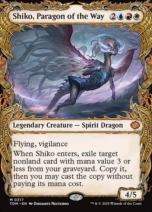 Shiko, Paragon of the Way [Showcase Foil]
