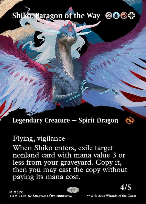 Shiko, Paragon of the Way [Borderless Showcase]