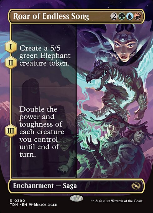 Roar of Endless Song [Borderless Foil]