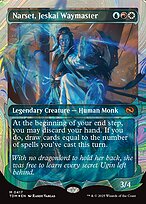 Narset, Jeskai Waymaster [Ghostfire Halo Foil]