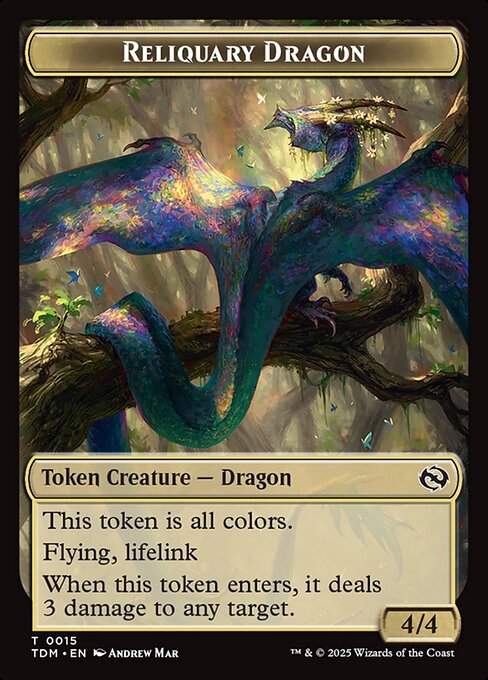 Reliquary Dragon Token TTDM