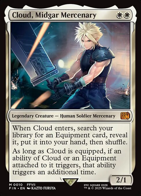 Cloud, Midgar Mercenary [Foil]