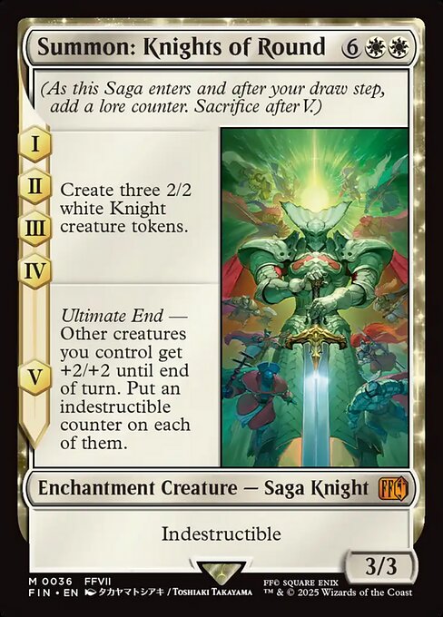 Summon: Knights of Round [Foil]