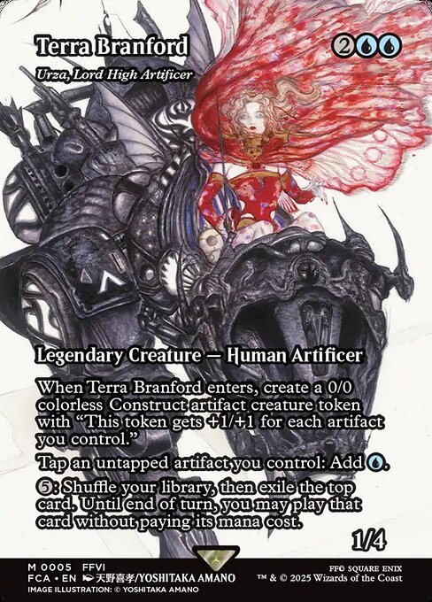 Terra Branford (Urza, Lord High Artificer) [Borderless]