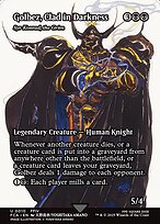 Golbez, Clad In Darkness (Syr Konrad, the Grim) [Borderless]