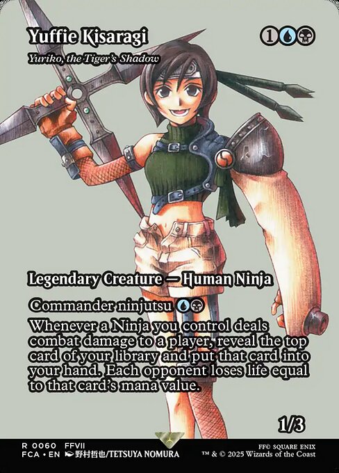 Yuffie Kisaragi (Yuriko, the Tiger's Shadow) [Borderless]