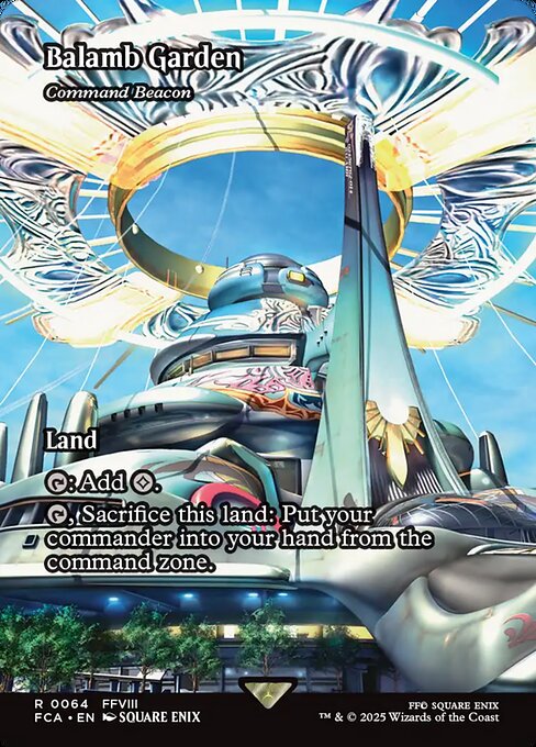 Balamb Garden (Command Beacon) [Borderless]