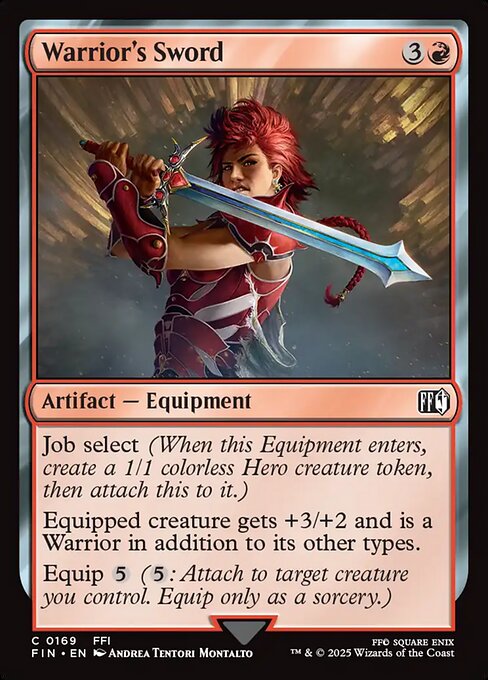 Warrior's Sword [Foil]