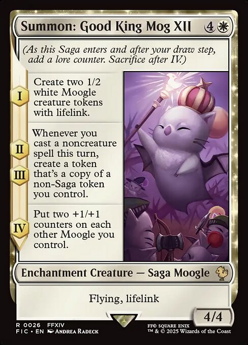 Summon: Good King Mog XII [Foil]
