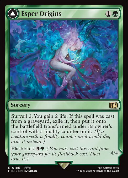 Esper Origins // Summon: Esper Maduin [Foil]