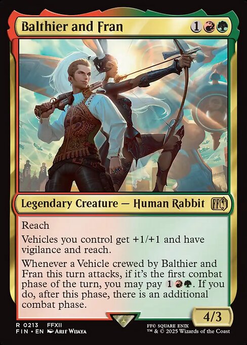 Balthier and Fran [Foil]