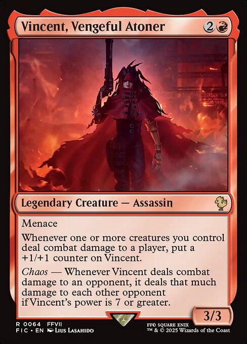 Vincent, Vengeful Atoner [Foil]
