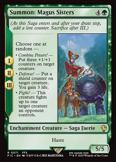 Summon: Magus Sisters [Foil]