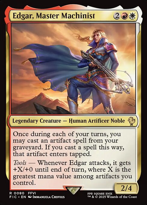 Edgar, Master Machinist [Foil]