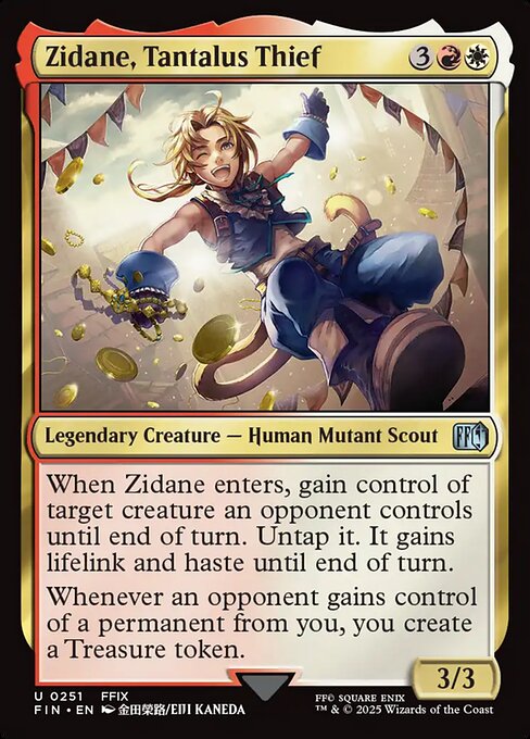 Zidane, Tantalus Thief [Foil]
