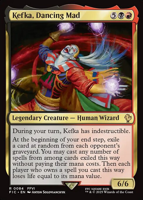 Kefka, Dancing Mad [Foil]