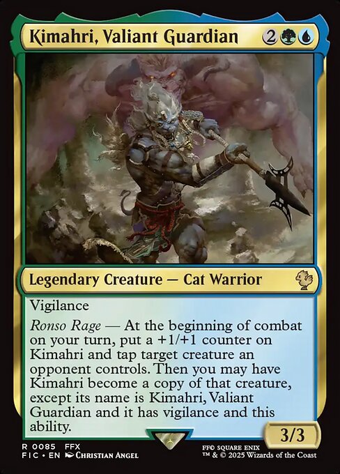 Kimahri, Valiant Guardian [Foil]