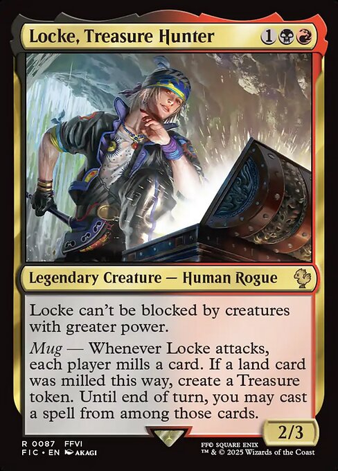 Locke, Treasure Hunter [Foil]