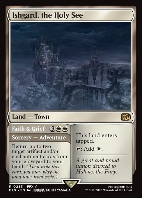 Ishgard, the Holy See // Faith & Grief [Foil]