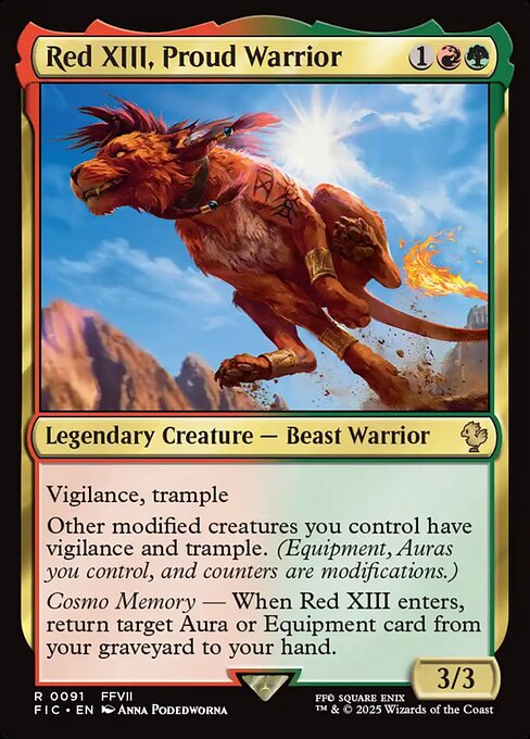 Red XIII, Proud Warrior [Foil]